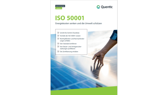 EnMS Whitepaper ISO 50001 | Quentic (deutsch)